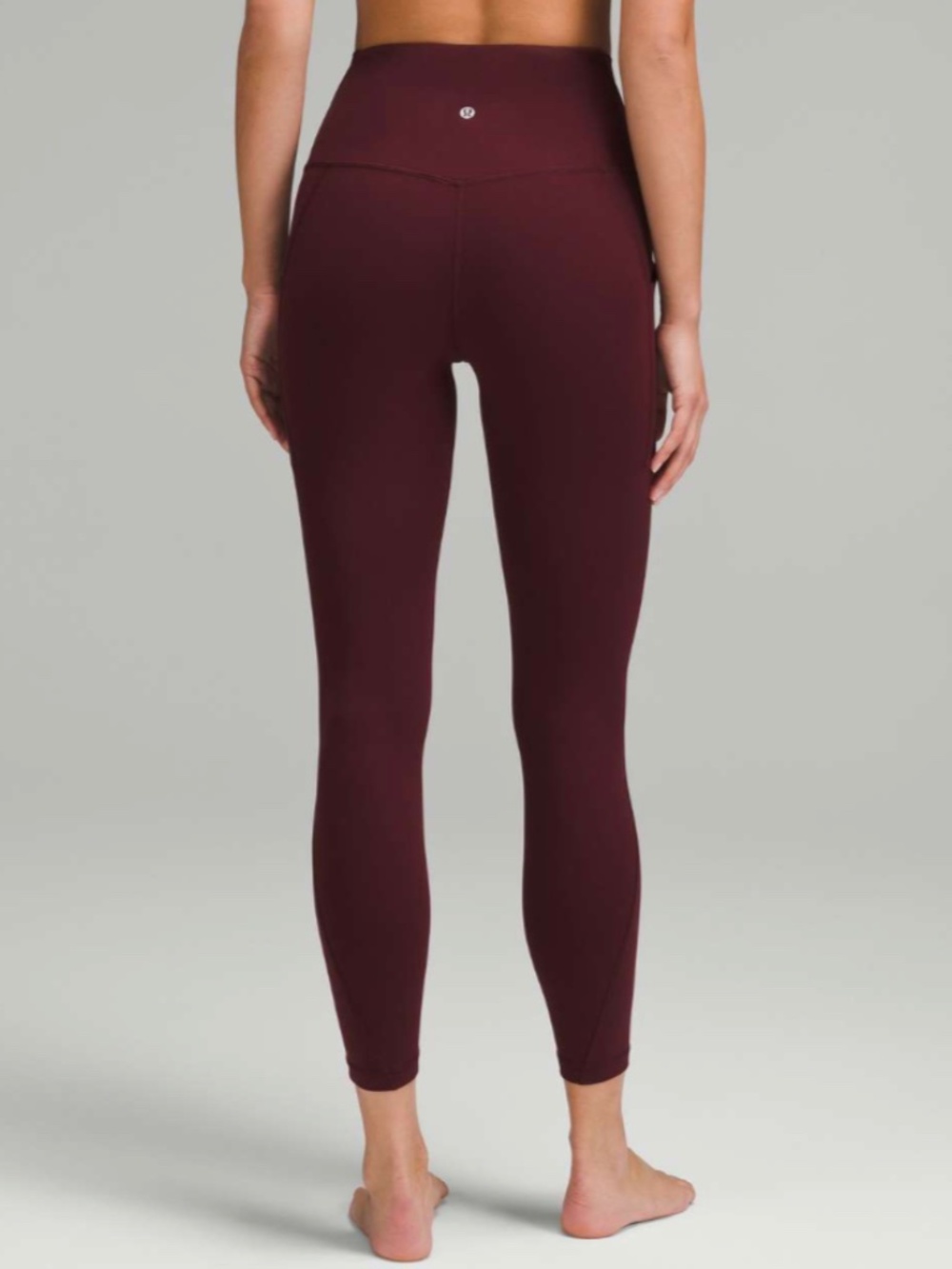 Lululemon Align High-Rise Pant with Pockets 25" in Garnet size 2